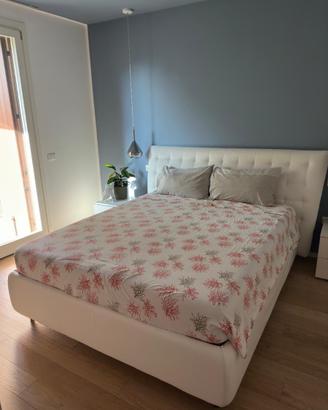 Letto matrimoniale ecopelle