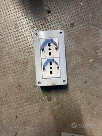 Scatola Parete BTicino Doppia Presa Schuko