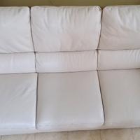 Divano vera pelle Natuzzi 3 posti