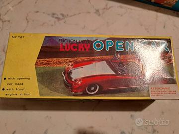 auto cabrio Lucky sport in latta
