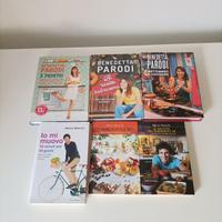 Vari libri di cucina, Bianchi, cucchiaio d'argento