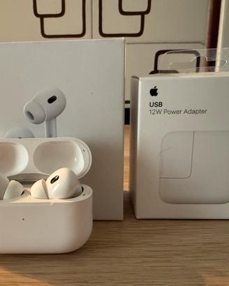 Apple Air pods Pro + Alimentatore 12v