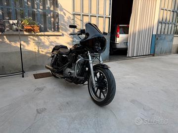 Harley davidson sportster 883 super low TRATTABILE
