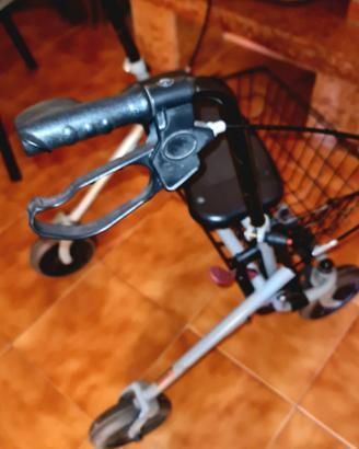 Deambulatore pieghevole  Carrello per Anziani  