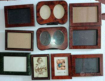 Assortimento porta ritratti da tavolo