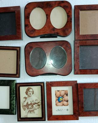 Assortimento porta ritratti da tavolo