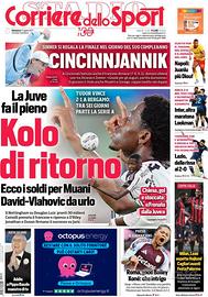 Corriere dello Sport del 17 agosto 2025