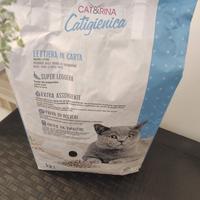Lettiera Cat&Rina carta igienica/riciclata 12 lt
