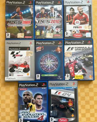 Giochi vari playstation 2