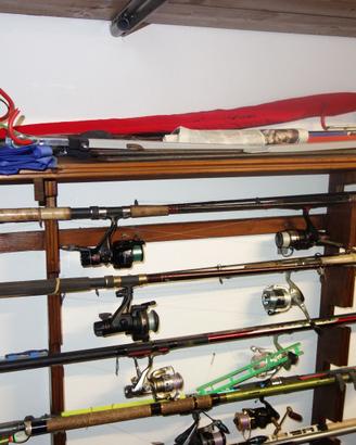 Canne da pesca con mulinello