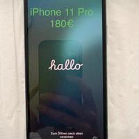 iPhone 11 Pro verde batteria nuova