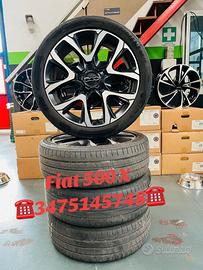 GOMME E CERCHI ORIGINALI FIAT 500 X "19 POLLICI