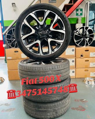 GOMME E CERCHI ORIGINALI FIAT 500 X "19 POLLICI