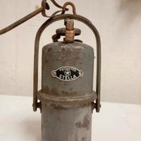 lampada a carburo acetilene 