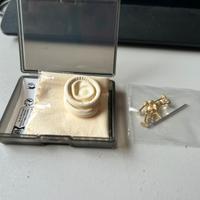 Piercing naso orecchie oro