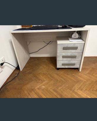 Scrivani con mobiletto