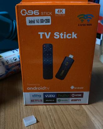 Tv stick Android 15.0 8gb-128gb 4K con telecomando
