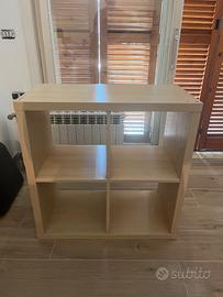 Libreria / Mobile IKEA Kallax 4 scomparti effetto
