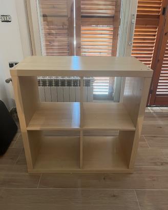 Libreria / Mobile IKEA Kallax 4 scomparti effetto