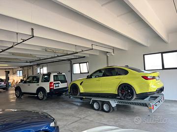 Effettuiamo trasporti su rimorchio di auto