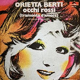 Collezione Orietta Berti occhi rossi