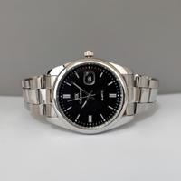 Orologio Uomo cassa in acciaio 40mm quadrante nero
