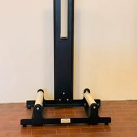 Supporto per lavaggio Ruote con 3 rulli girevoli