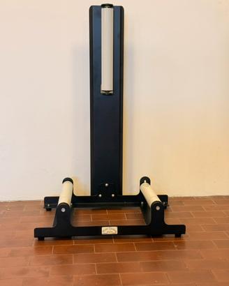 Supporto per lavaggio Ruote con 3 rulli girevoli