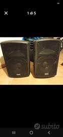 coppia casse attive. street audio 250+50 watt 