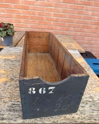 Cassette legno antiquariato