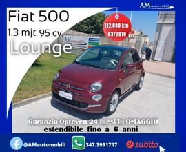 Fiat 500 1.3 MJT 95 cv. Lounge*GAR. FINO A 6 ANNI