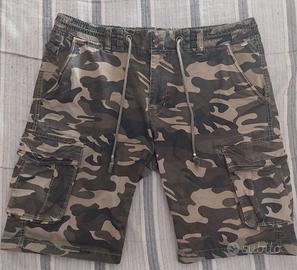Pantaloncini Cargo Militare Brugi