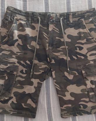 Pantaloncini Cargo Militare Brugi