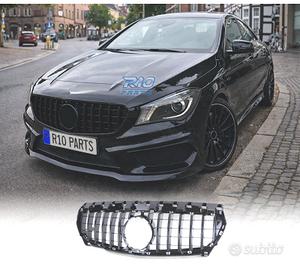 GRIGLIA MERCEDES CLA W117 13-16 LOOK AMG GTR NERO 