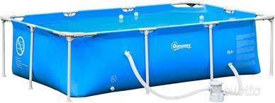 Piscina rettangolare  Autoportante da Esterno.