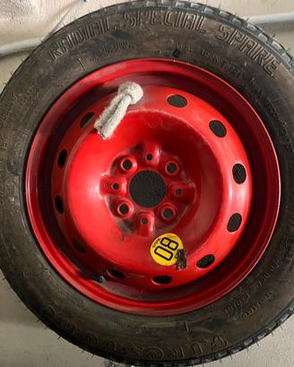 Ruotino di scorta  135/80R14  originale FiatLancia