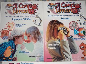 2 Libri vintage serie tv Esplorando il corpo umano