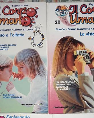 2 Libri vintage serie tv Esplorando il corpo umano