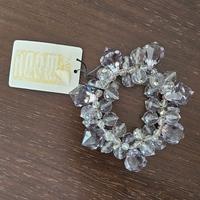 Bracciale di bigiotteria elastico trasparente