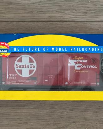 Treno Carro Merci Athearn Box Car Santa Fe 14025