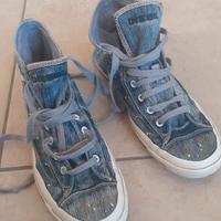 scarpe sneakers 41 DIESEL jeans