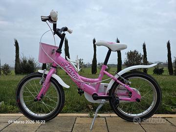 Bici da bambina Flora Brera taglia 16