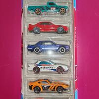 Hot wheels Nissan set 5 auto 