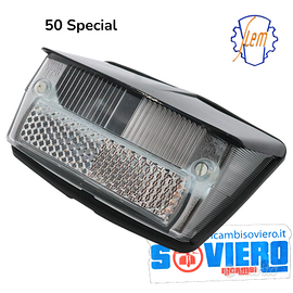 Fanale Posteriore Siem Trasparente Tettuccio Nero