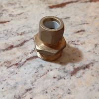 Raccordo in ottone Niples  D. 16 x 1'' M