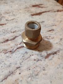 Raccordo in ottone Niples  D. 16 x 1'' M