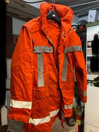 Completo Nomex giacca e pantalone antifiamma VVF