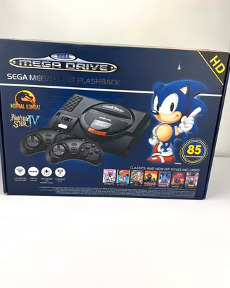 Console Sega Mega Drive Mini completa con scatola
