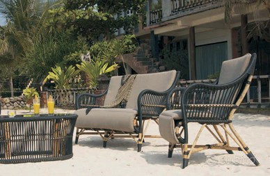 SALOTTINO ESTERNO 3 POSTI CON TAVOLINO JAMAICA