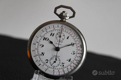 LEMANIA per AURICOSTE CAL. 19N Cronografo Orologio